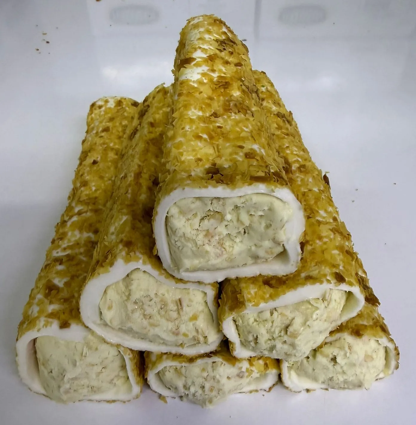 Baklavalı Kaymak Sarma Lokum