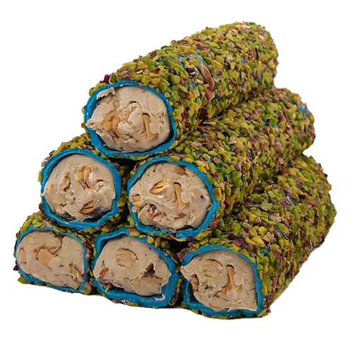 Pirinç Fıstıklı Böğürtlen Kremalı Sarma