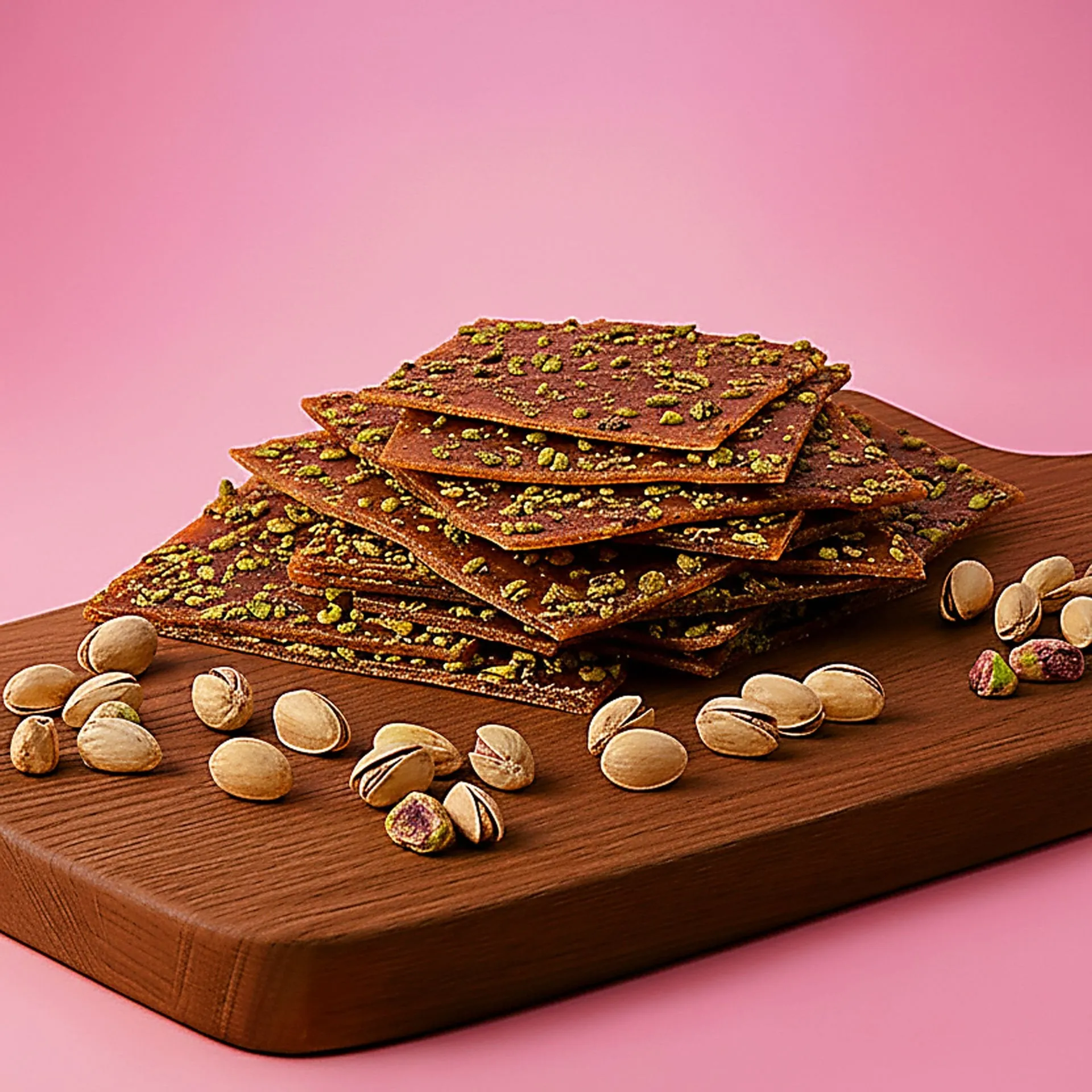 Yaprak Pestil - Antep Fıstıklı - Glutensiz - Rafine Şeker İlavesiz 300 gr